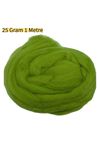 Saf Yün Keçe 25 gram 1 metre - Armut Yeşili