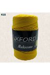 Oxford 6 No Makrome - 418 Canlı Sarı