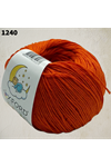 Eco Cotton Baby - 1240 Koyu Turuncu 