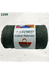 Cotton Makrome 1200 Haki Yeşil 