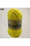Eco Cotton 100 gram - 00219 Canlı Sarı