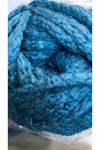 Outlet 5'li Paket 530gr Zincir Akrilik Turkuaz EX11619
