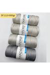 Stok Fazlası 800 gram PP No:4 Makrome Gri-Taş SF1119