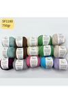 Stok Fazlası Eco Cotton Baby 15'li Paket 750 gram Mix SF1180