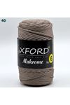 Oxford 6 No Makrome - 40 Toprak Rengi