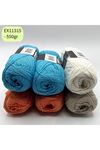 İhrac Fazlası 6'lı Paket 550 gr Orta İnce Cotton Mix EX11315