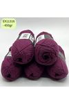 İhrac Fazlası 5'li Paket 450 gr Orta İnce Cotton Mürdüm EX11316