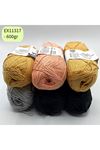 İhrac Fazlası 6'lı Paket 600 gr Orta İnce Cotton Mix EX11317