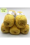 İhrac Fazlası 5'li Paket 500 gr Orta İnce Cotton Sarı EX11320
