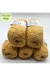 İhrac Fazlası 5'li Paket 450 gr Orta İnce Cotton Hardal EX11322