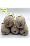 İhrac Fazlası 5'li Paket 450 gr Orta İnce Cotton Bej EX11328