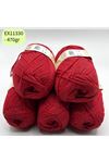 İhrac Fazlası 5'li Paket 470 gr Orta İnce Cotton Kırmızı EX11330