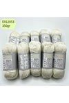 İhrac Fazlası 10'lu Paket 350gr Amigurumi İpi Krem EX12053