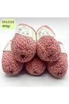 İhrac Fazlası 5'li Paket 400 gr Orta İnce Cotton Ebruli EX12102