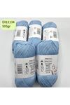 Ihraç Fazlası 5'li Paket 500gr İnce Cotton Bebe Mavi EX12134