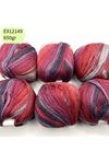 Ihraç Fazlası 6'lı Paket 650gr Simli Batik Akrilik EX12149