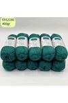İhrac Fazlası 10'lu Paket 350/400gr Amigurumi İpi Zümrüt EX12160