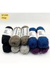 Stok Fazlası 10'lu Paket 350/400gr Amigurumi İpi Mix SF1389