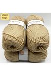 Stok Fazlası 4'lü Paket 400 gram Lady Yarn Muffin Bej SF1405
