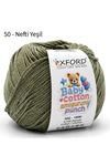 Oxford Baby Cotton Amigurumi Punch 50 gr 150 m No:050 Nefti Yeşil 