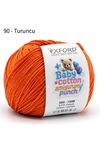 10'lu Paket Oxford Baby Cotton Amigurumi Punch 50gr/150m No:090 Turuncu