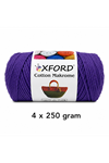 Cotton Makrome 4'lü Paket No:1208 Mor