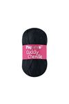 Papatya Cuddly Chenille Kadife 2000 Siyah