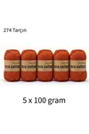 5'li Paket Eco Cotton 100gr-200m No:274 Tarçın