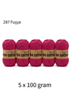 5'li Paket Eco Cotton 100gr-200m No:287 Fuşya
