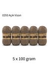 5'li Paket Eco Cotton 100gr-200m No:0293 Açık Vizon