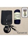 Telefon Çantası Seti 22 Lacivert 