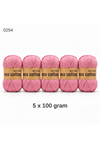 5'li Paket Eco Cotton 100gr-200m No:0254 Pembe